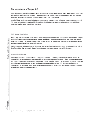 Tech nical In form ation - Support - BS&A Software