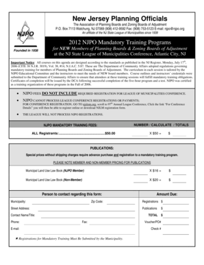 New Jersey Planning Officials - njpo