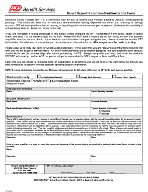 Direct Deposit Enrollment/Authorization Form - Amazon Web Services