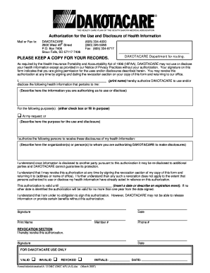 HIPAA Authorization Form