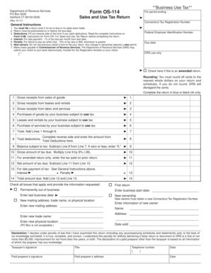 Connecticut Business Use Tax Form OS-114
