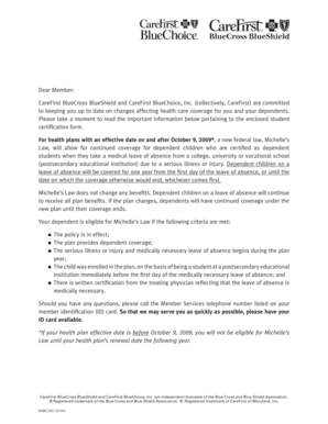 Student Certification For Overage Dependent