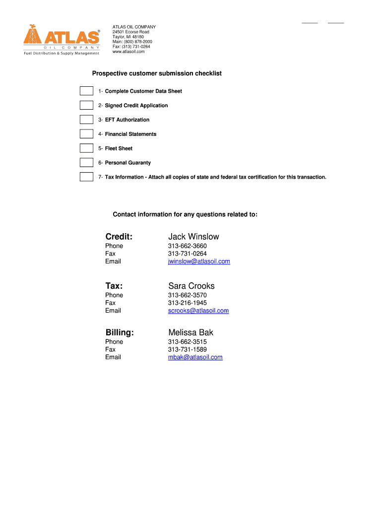 Credit Application - Home Heat - MediaSpan Preview on Page 1