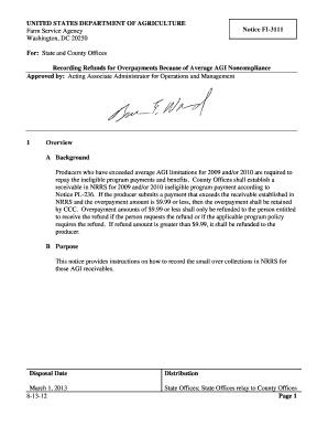 fi3111.doc. Overpayment Recovery Unit Part A Voluntary Refund Form - fsa usda