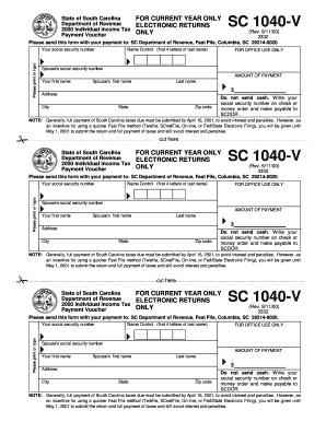 What is form SC1040?