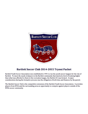 Bartlett soccer