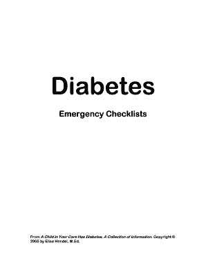 elisa hendel hyperglycemiahypoglycemia form