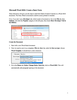 Form preview
