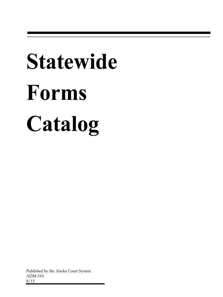 ACS Statewide Catalog updated as of 815 Forms Catalog Fill out & sign