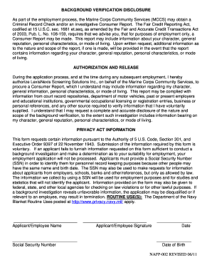 Background check template - mccs lexisnexis background check form