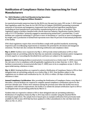 Fillable Online Initial Notification Form - Texas Grain & Feed