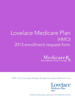 Lovelace Medicare Plan Enrollment Request Form