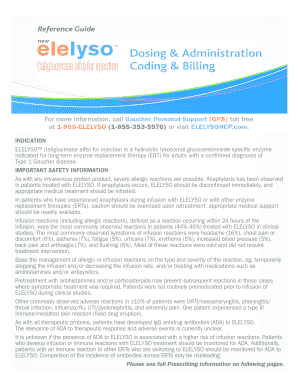 ELELYSO Prescription Form
