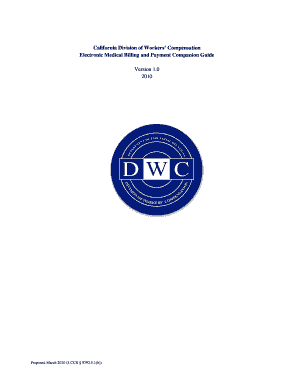 California Division of Workers' Compensation Electronic Medical - dir ca