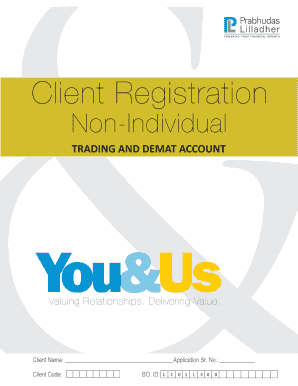 Trading and Demat Account Application