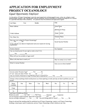 online application oceanology form