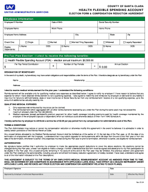 de administrative claim form