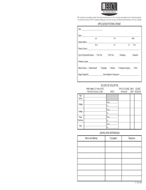 Download PDF Application - EECU - eecu