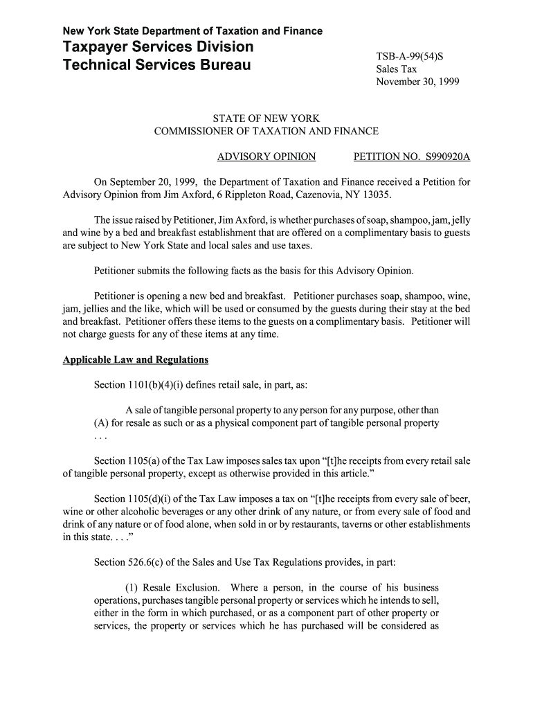 Fillable Online tax ny RESALE CERTIFICATE FOR GOODS GENERAL FORM 1 - tax ny Fax Email Print ...