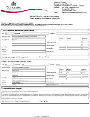 UK Planning Permission Application