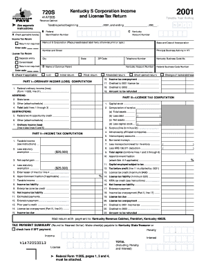 Taxable Year Ending Taxable period beginning , 2001, and ending , 200 - revenue ky