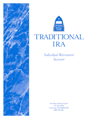 Traditional IRA Application Form