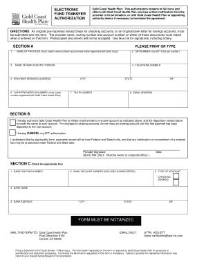 EFT Provider Enrollment Form