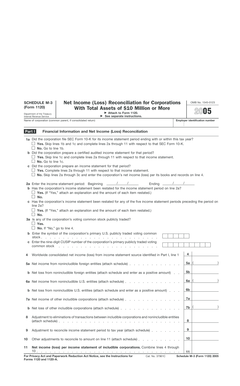 Schedule M-3 Form 1120