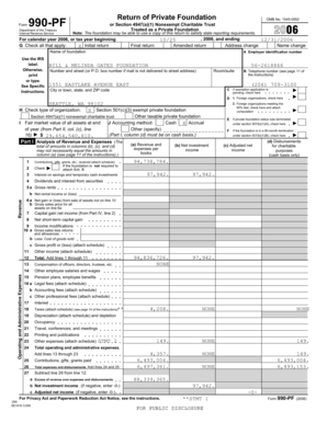 Form 990-PF 2006