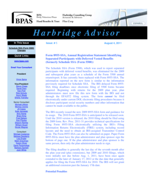 IRS Form 8955-SSA Guide