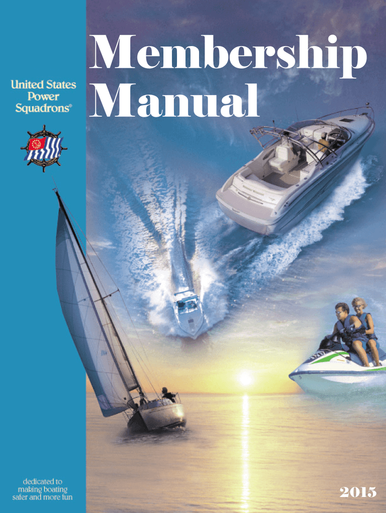 Complete Membership Manual - United States Power Squadrons - usps Preview on Page 1