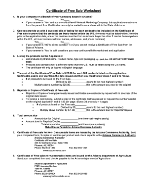 certificate of product registration