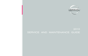 Nissan Service and Maintenance Guide