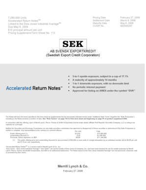 AB SVENSK EXPORTKREDIT - Wharton Statistics Department - www-stat wharton upenn