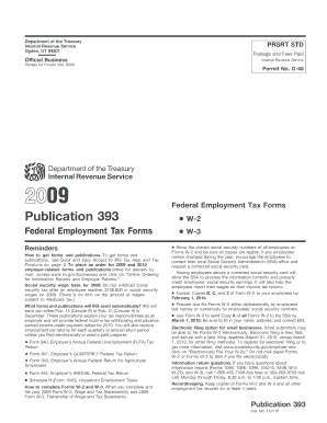 IRS Form W-2 2009