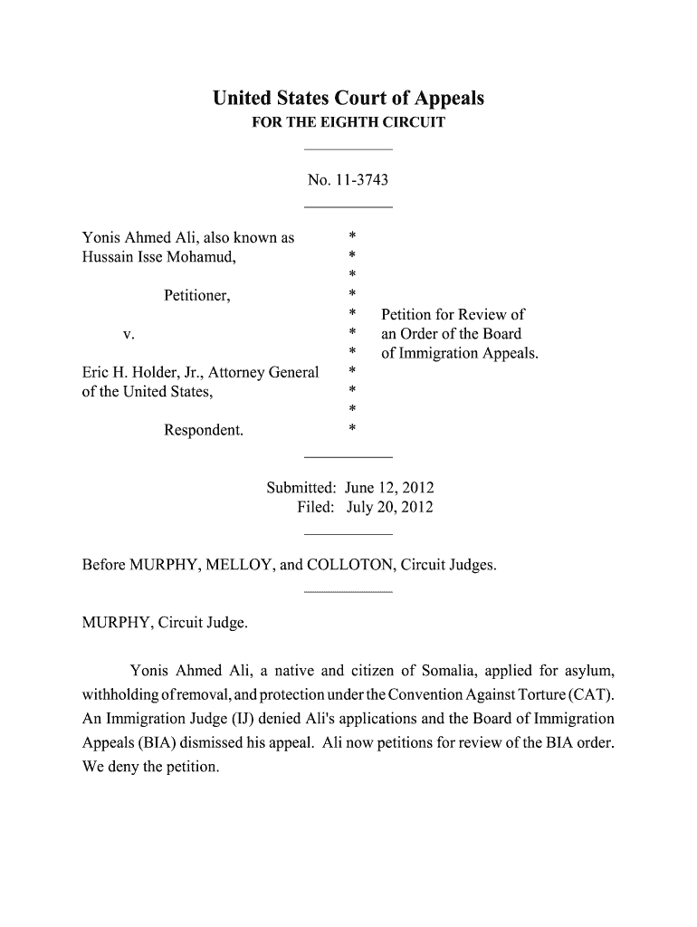 Opinion - US Court Of Appeals - ca8 uscourts Preview on Page 1