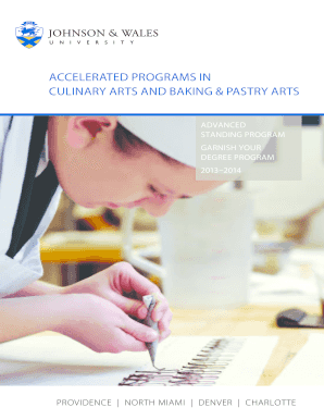 worksheet for culinary art packets form