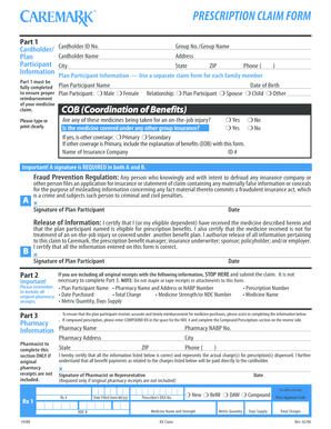 Prescription Claim Form