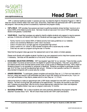 head start certificate template