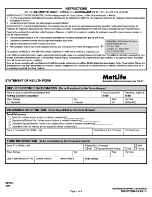 metlife absolute assignment form