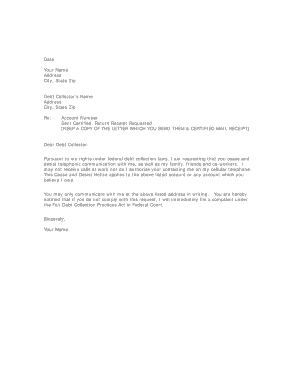 Cease And Desist Letter Sample from www.pdffiller.com
