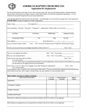 Valentines day poem template - Employment application - American Baptist Churches USA