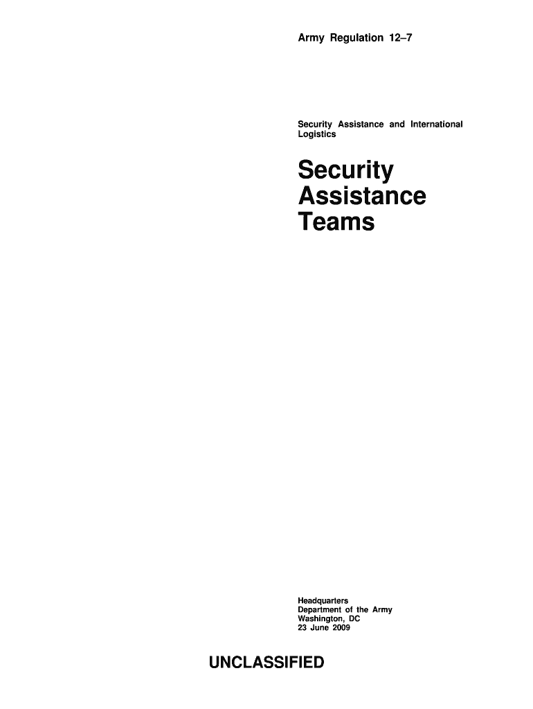 Security Assistance Teams - Federation of American Scientists Preview on Page 1