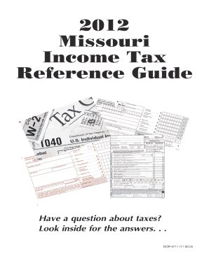 Missouri Corporation Income Tax Return