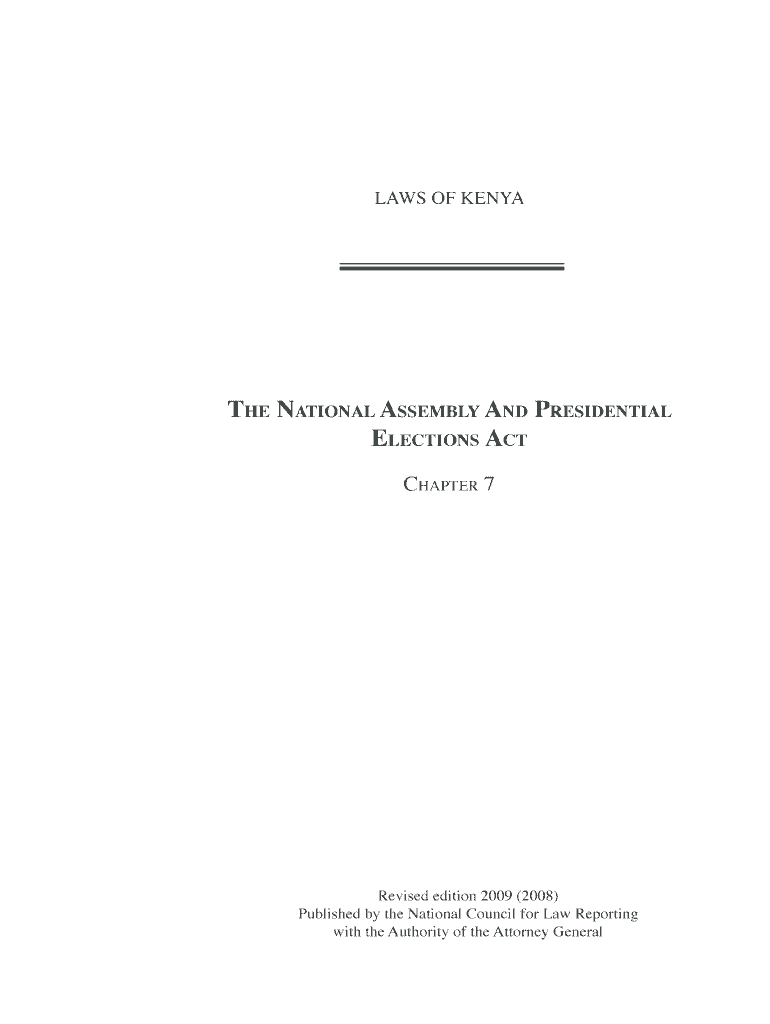 LAWS OF KENYA - Kenya Law Reports - kenyalaw Preview on Page 1