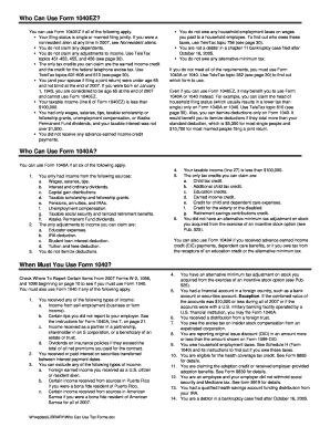 Who Can Use Form 1040EZ? - icpl