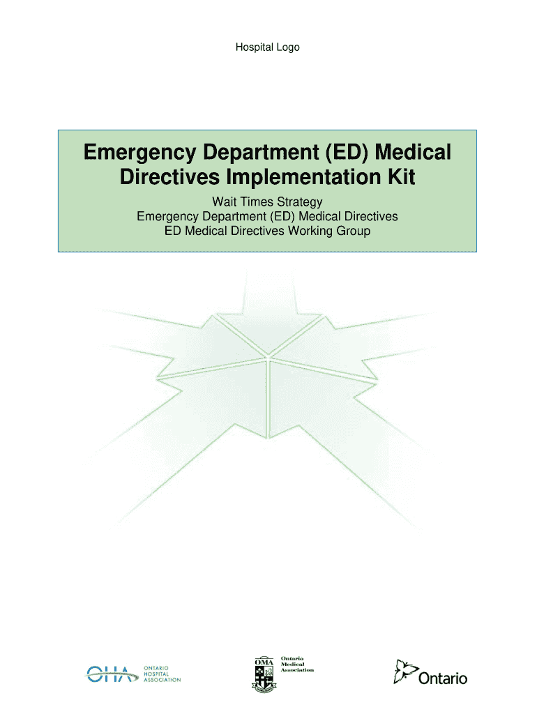 medical directive template ontario Preview on Page 1