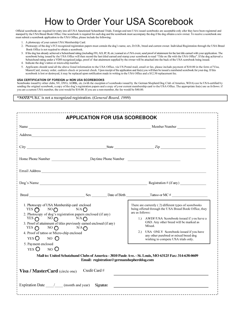 usca scorebook Preview on Page 1