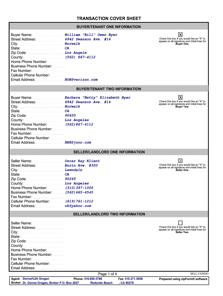 deal sheet real estate Preview on Page 1