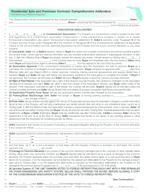 Florida Residential Sale and Purchase Contract Addendum
